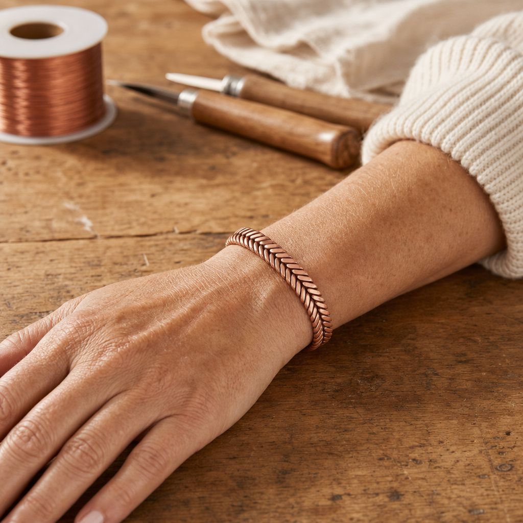 Pulsera de Cobre Retama