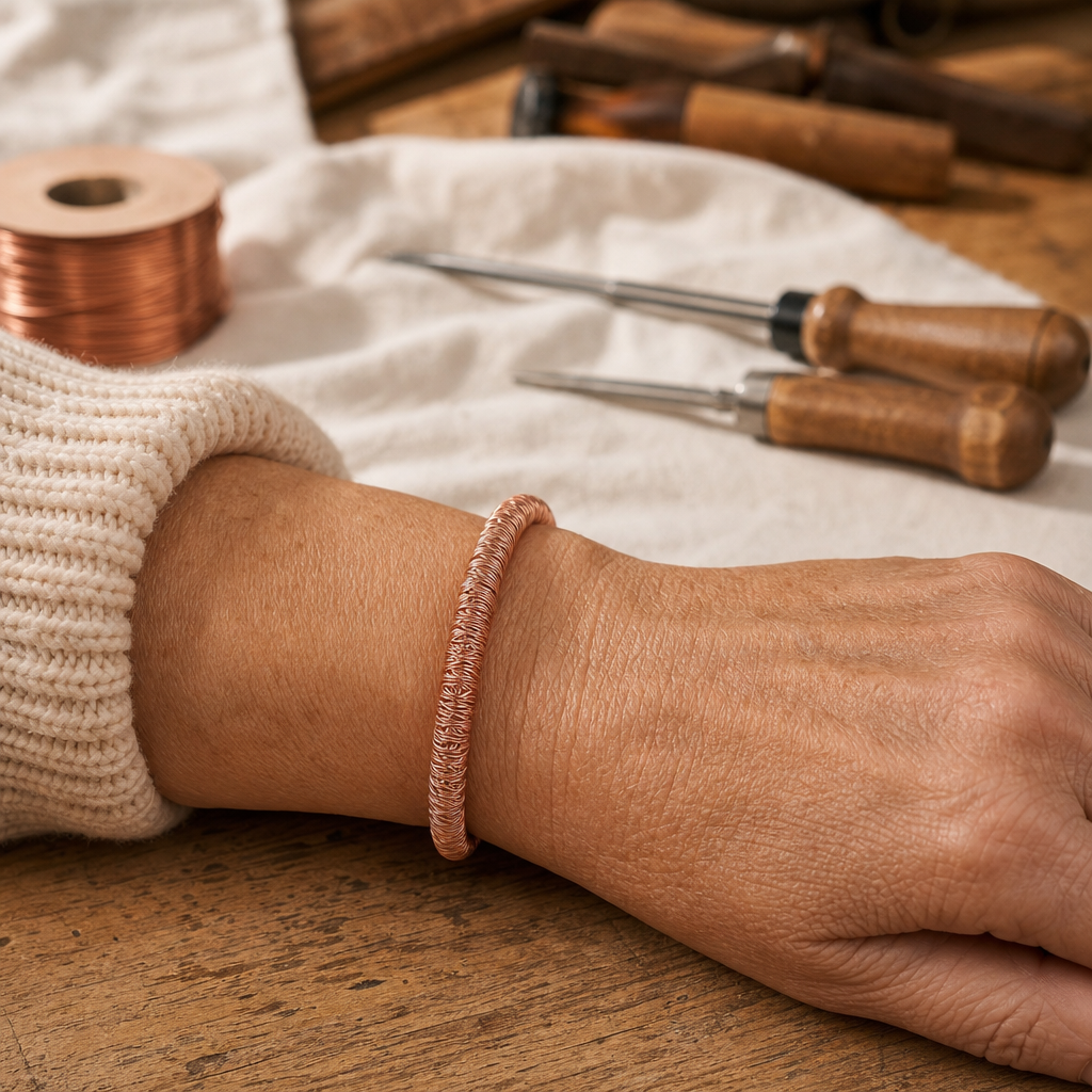 Pulsera de Cobre Fiordo