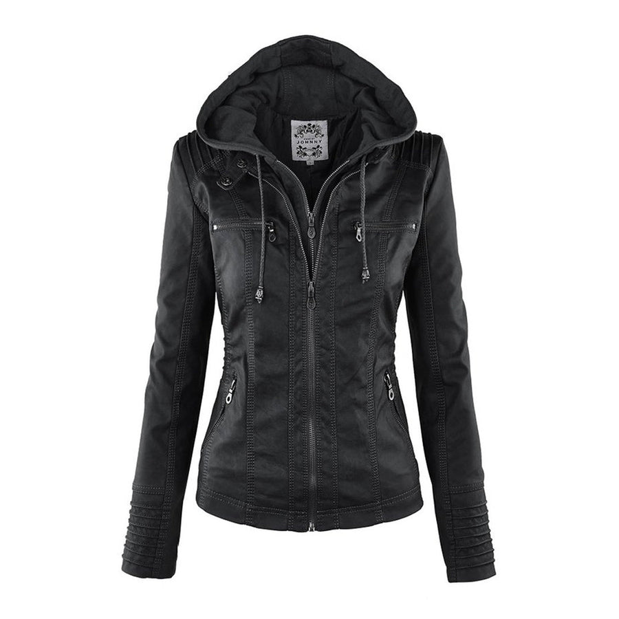 Macarena | Chaqueta Motera con Capucha