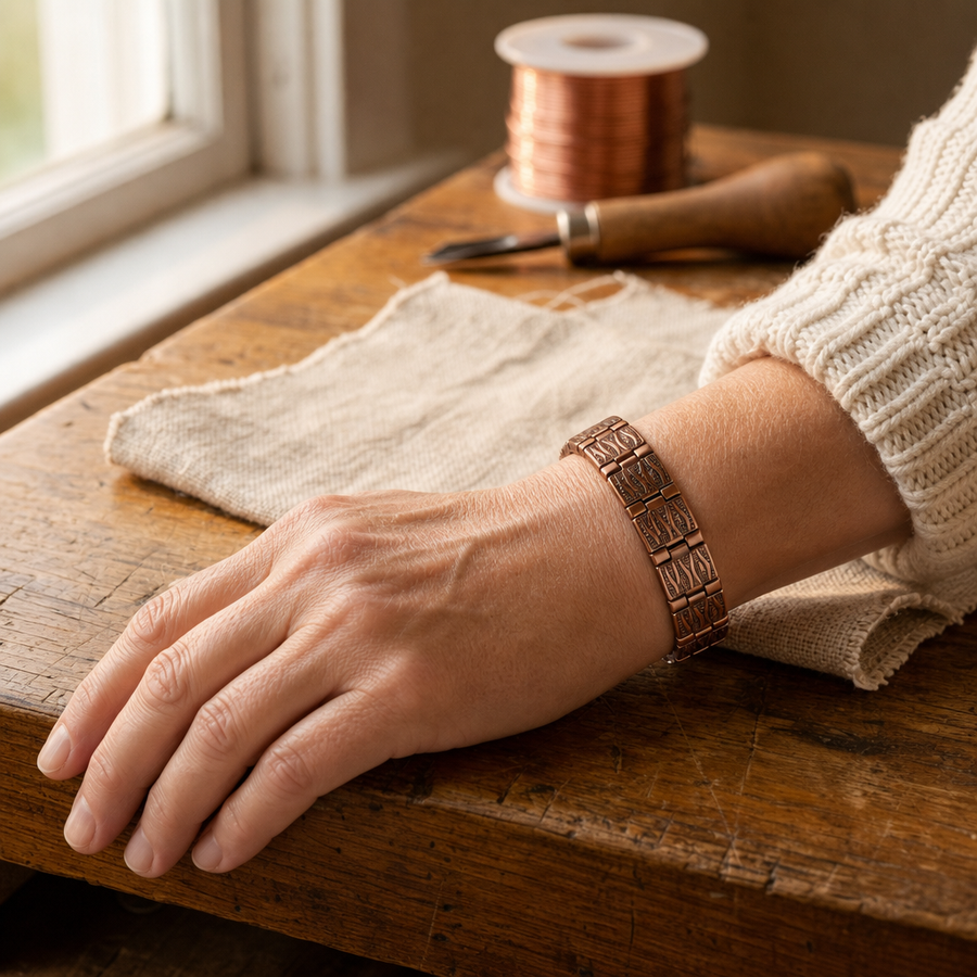 Pulsera de Cobre Arrojo