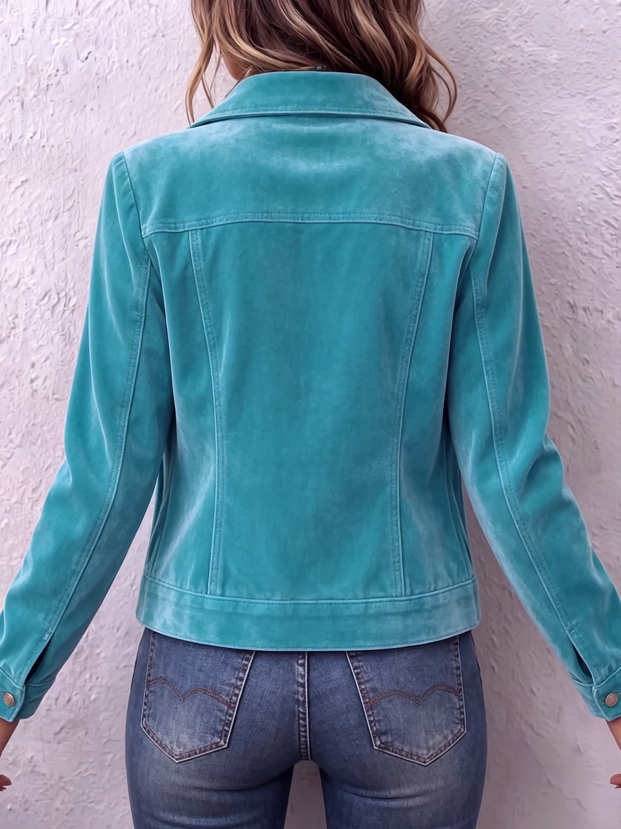 Diana | Chaqueta de Terciopelo Boho de Inspiración Vintage