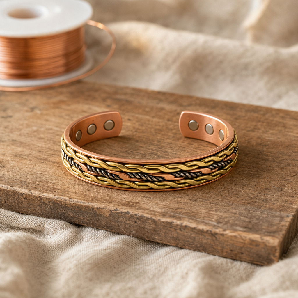 Pulsera de Cobre Trama